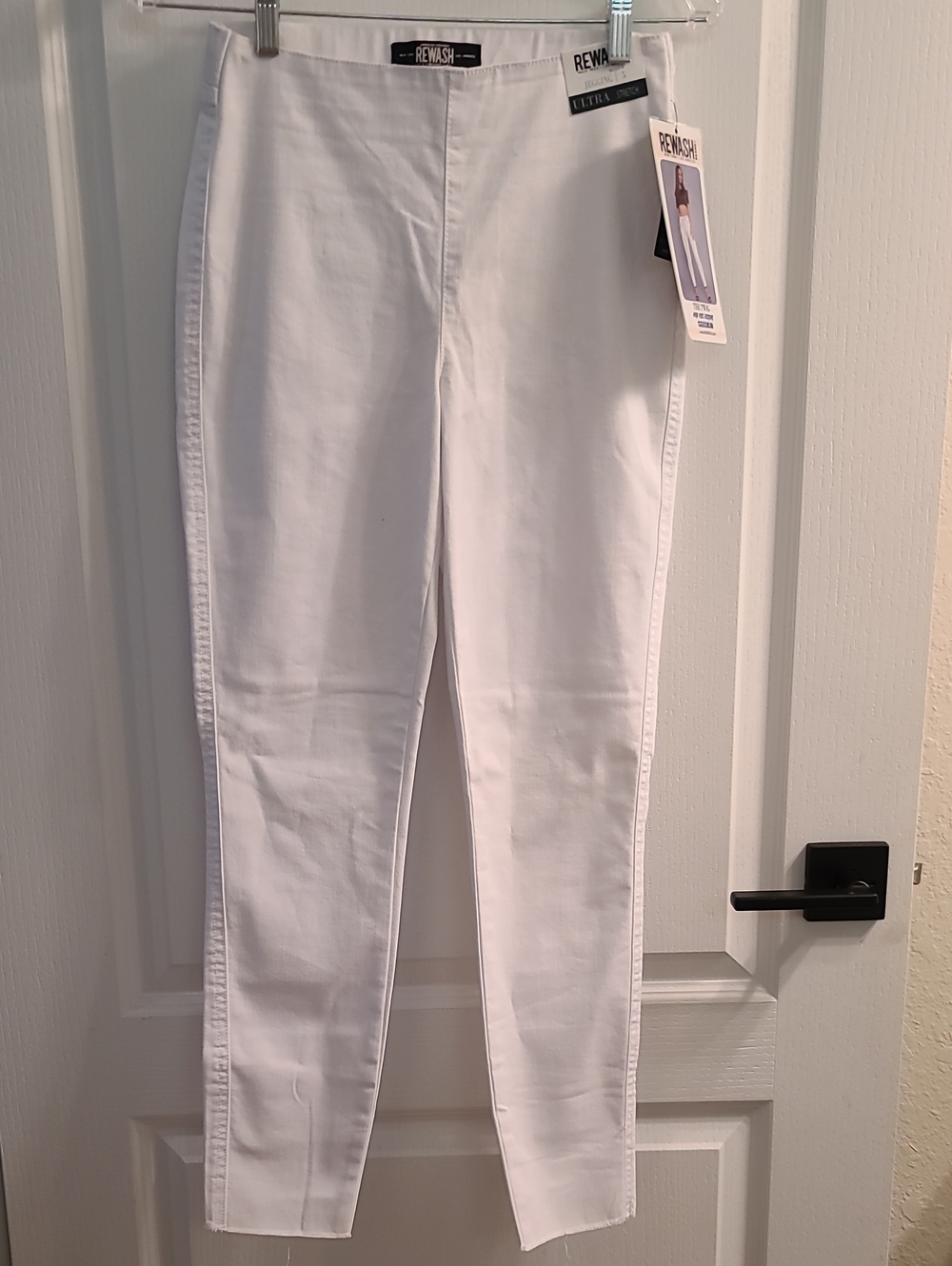 Rewash White Stretch Skinny Jeggings